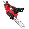 Мини-бензопила Yate 10 дюймов 20 В, беспроводная, штекер CN (адаптер в комплекте)