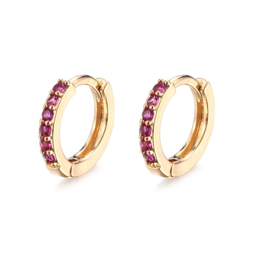 Tragus Daith Conch Snug Циркон Серьги-гвоздики для ушей Красочные серьги с цирконием CZ Пирсинг ушей с кубическим цирконием