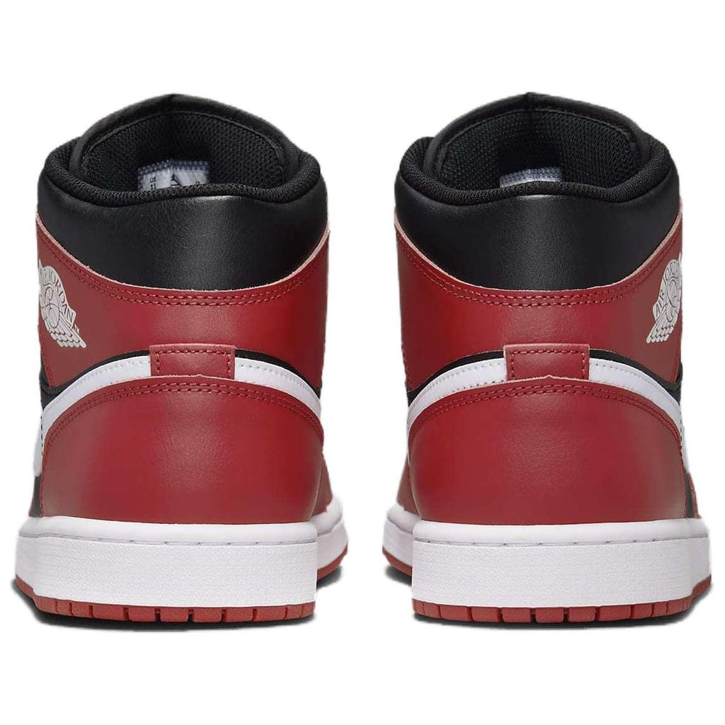 Новые JORDAN 1 Mid Gym Red Black White 2024 DQ8426-061