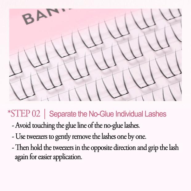 BANILA CO Curly Studio Самоклеящиеся пучки ресниц 03 Idol – Объемные накладные ресницы без клея