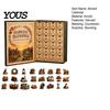 Decorative Mantel Hangings Harvest Blessings Advent Calendar, 24 Days Countdown to Thanksgiving Calendar Gift Box, Daily Surprise Pcs 2D Acrylic Fall