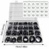 400Pcs Durable Car O-Ring Rubber Ring Kit Heat-resistant Gasket Washer Tool Kit  Auto Repair