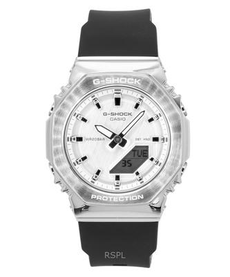 G-Shock Аналогово-цифровые часы из биополимерной смолы, серебристый циферблат, кварцевые GM-S2110-1A7, 200 м, женские