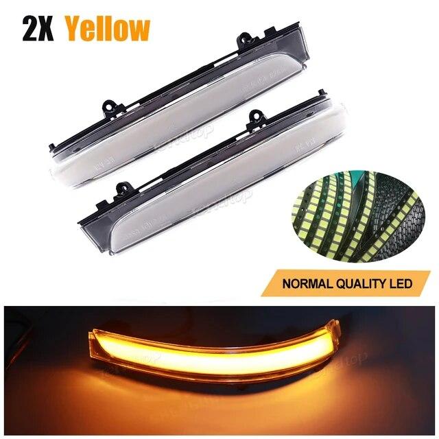 Dynamic Turn Signal Light Arrow Rearview For Volkswagen GOL G6 G7 G8 FOX POLO Golf 4.5 Vento Voyage Saveiro CrossFox Passat