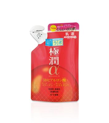 HADA LABO Gokujyun Alpha Moist Lift Emulsion лифтинг эмульсия , 140 мл. - Сменный блок, 140 мл