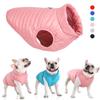 Собачий пуховик Зимняя теплая одежда для маленьких собак Водонепроницаемое пальто для питомца Жилет для щенков и кошек Наряды для французского бульдога, чихуахуа, мопса
