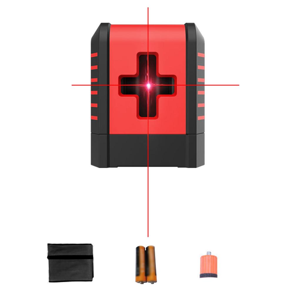 Маленький портативный 2-линейный лазерный нивелирный лазер 3 градуса Самовыравнивающаяся диагональная линия Многофункциональный
