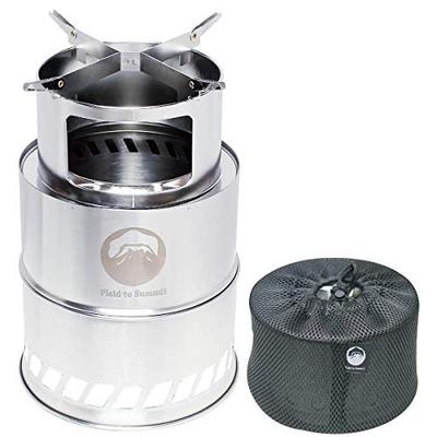 Полевая печь Field to Summit Flame Stove 20 OFBF20, большая дровяная печь, походная печь, костровая чаша, легкая, компактная, портативная, с вторичным дожигом, суб-бур