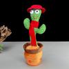Home Decoration Hallowee Christmas Cactus For Home Magic Dancing Voice Swinging Twisting Music Song Funny Birthday Gift