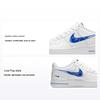 Детские кроссовки Air Force 1 Low GS Doodle Swoosh — белые детские кроссовки Racer Blue DM3177-102