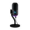 Logitech G Gaming Microphone YETI GX Dynamic Microphone G-YETI-GX-BK, Streaming, Supercardioid, Noise Reduction, RGB LightSync, USB, Blue Voice, PC/Ma