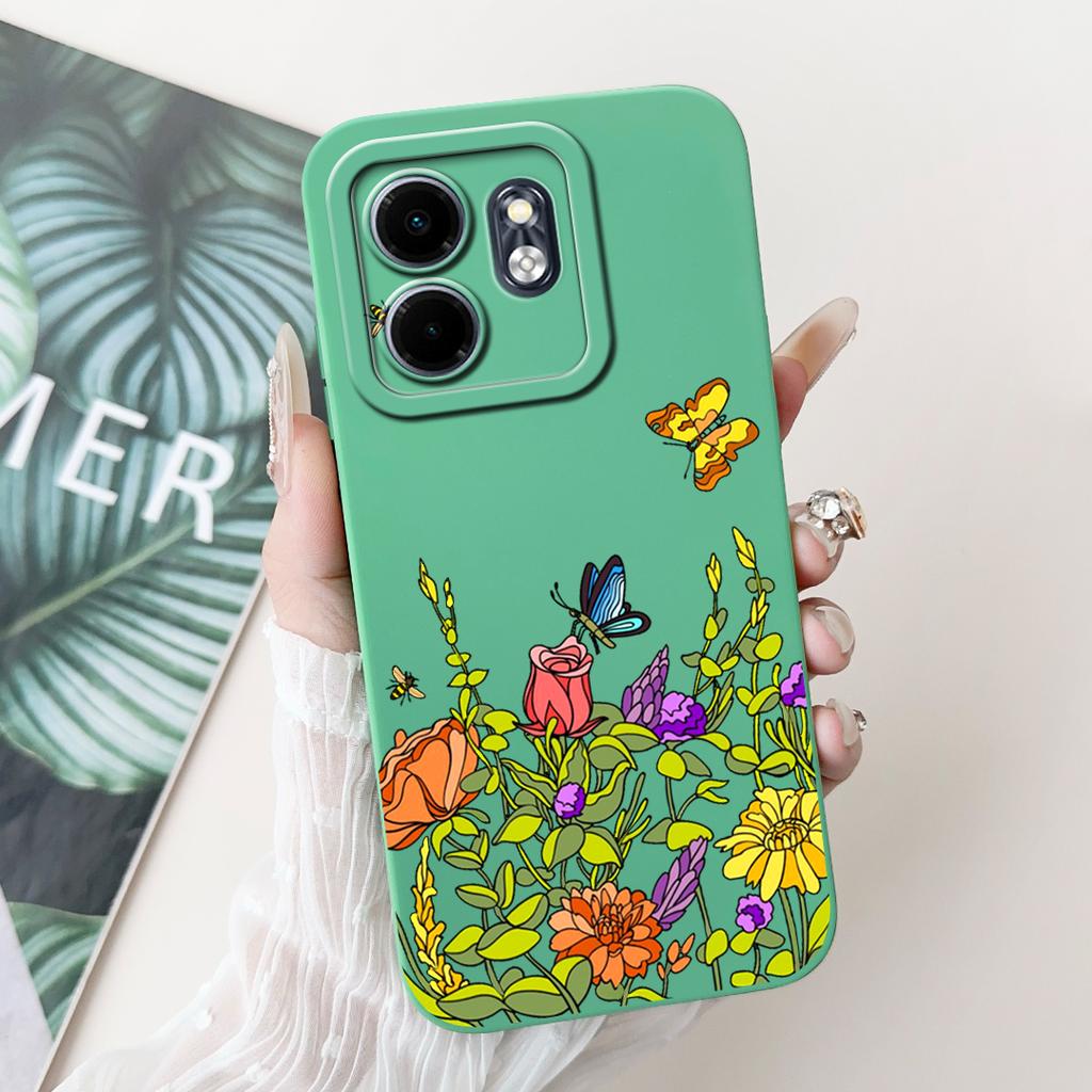Чехол для Infinix Smart 9 Hot50i X6531 Роскошный Чехол с Художественной Росписью Мягкий Силиконовый Чехол для Телефона Для Infinix Hot 50i Smart9 X6532 Fundas