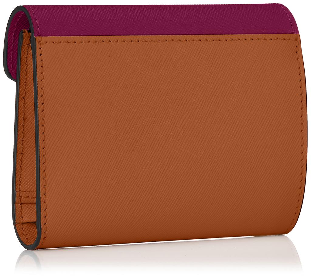 Wallet PFMO0052U8LV520 [Marni] Tri-fold Women's PLUM/ASH/MOCA [product]