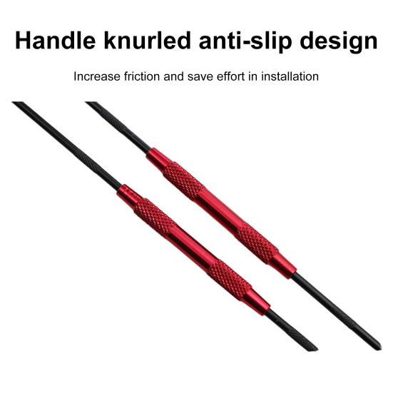 Съемник для отмычек Hook Pick Set с нескользящей ручкой, высокая прочность, съемная конструкция