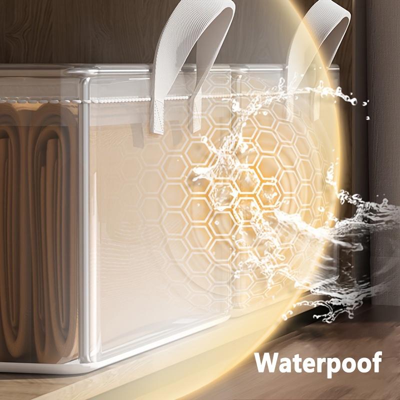 Foldable Clothes Storage Box with Steel Frame Used In Wardrobe for Clothes and Pants Storage and Organization Shelf Baskets