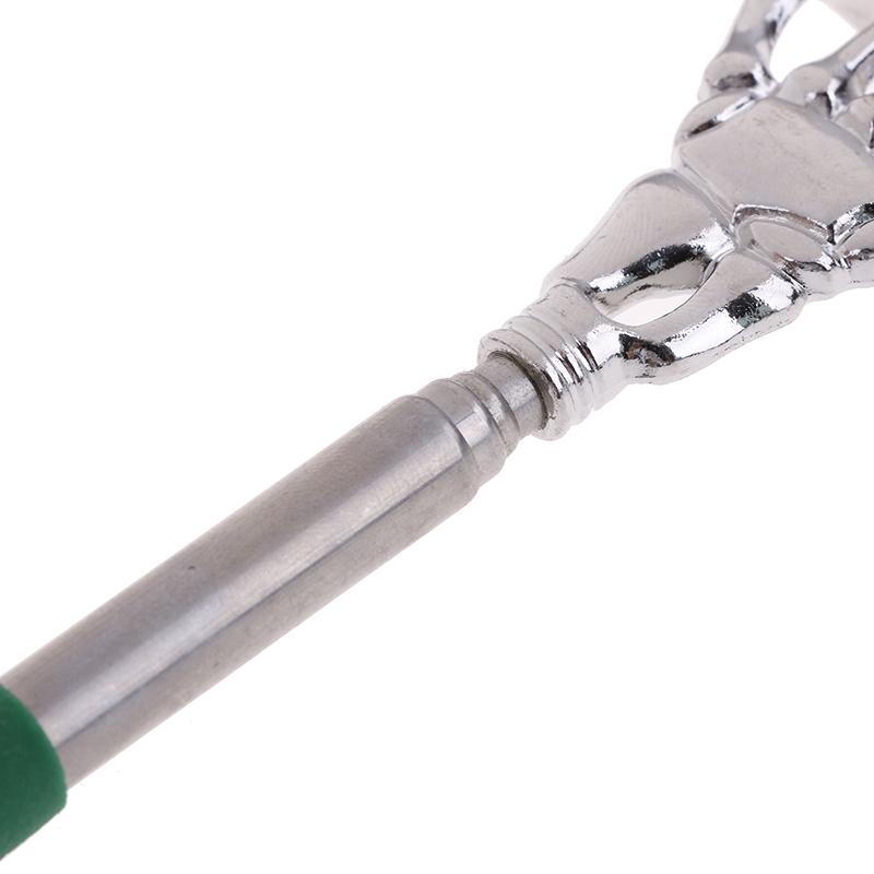 Выдвижной ручной когтеточный массажер для спины из нержавеющей стали, облегчение зуда