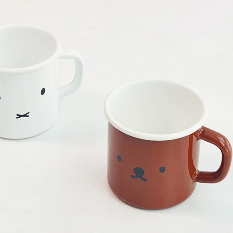 Эмалированная кружка EJIRY Miffy & Boris 7 см