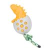 Dinosaur Egg Dog Chew Toys Bite Resistance Dog Toothbrush Chew Toys for Dog Dental Care