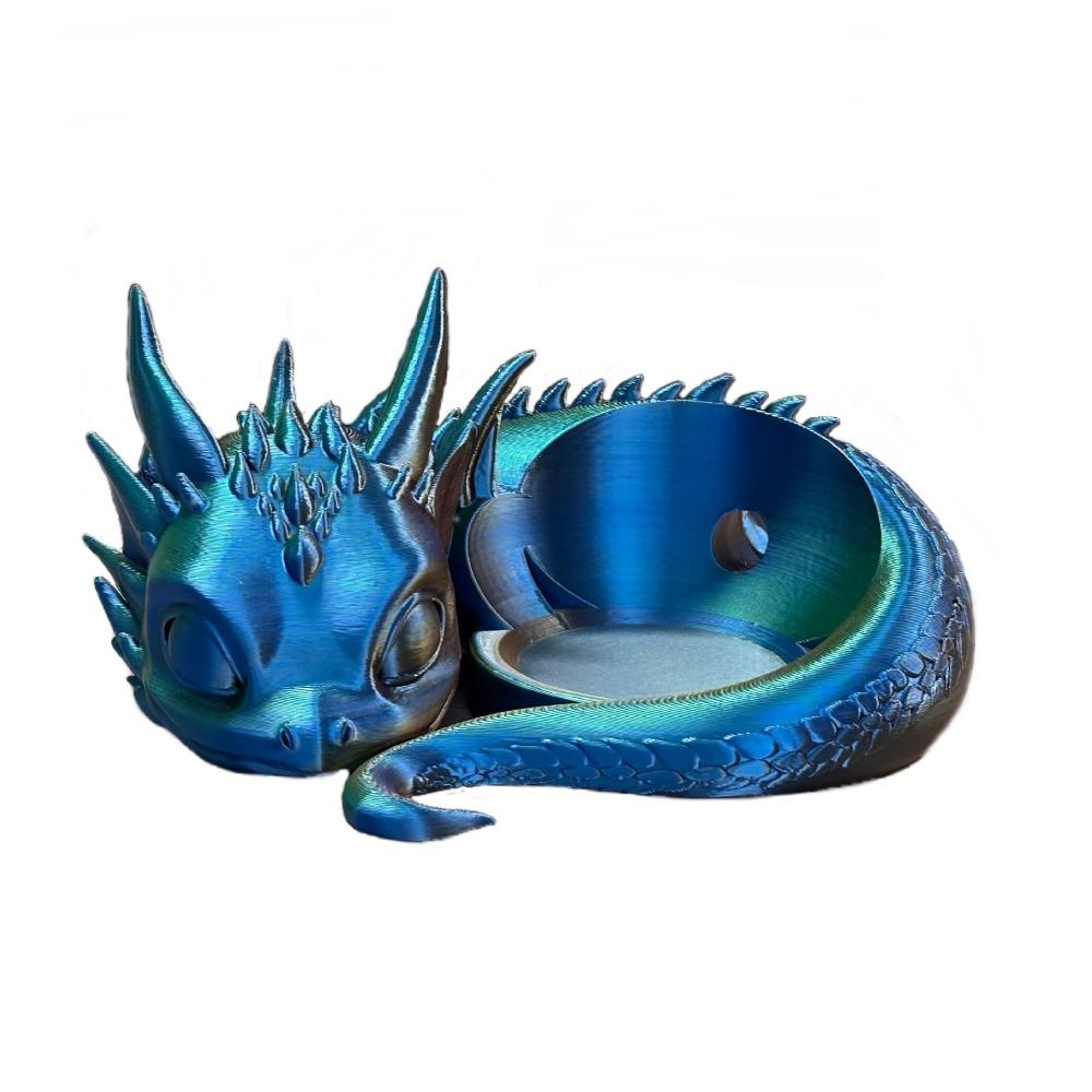 Dragon Shaped Speaker Holder Multifunction 3D Printed Stand Storage Holder  Desktop Decoration