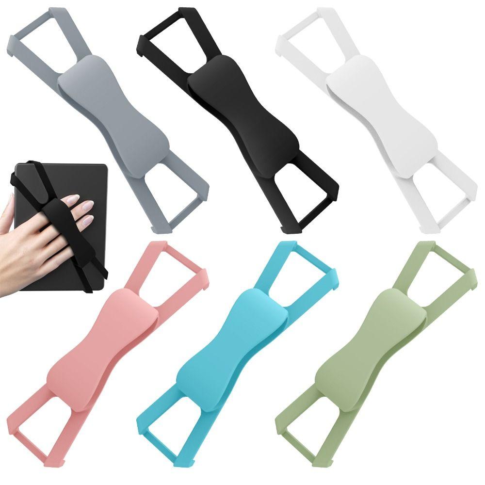 Silicone eReader Holder 6/7/8/10 inch Phone Fixed Belt for Kindle/Kobo/Boox/Lenovo Handheld Reading