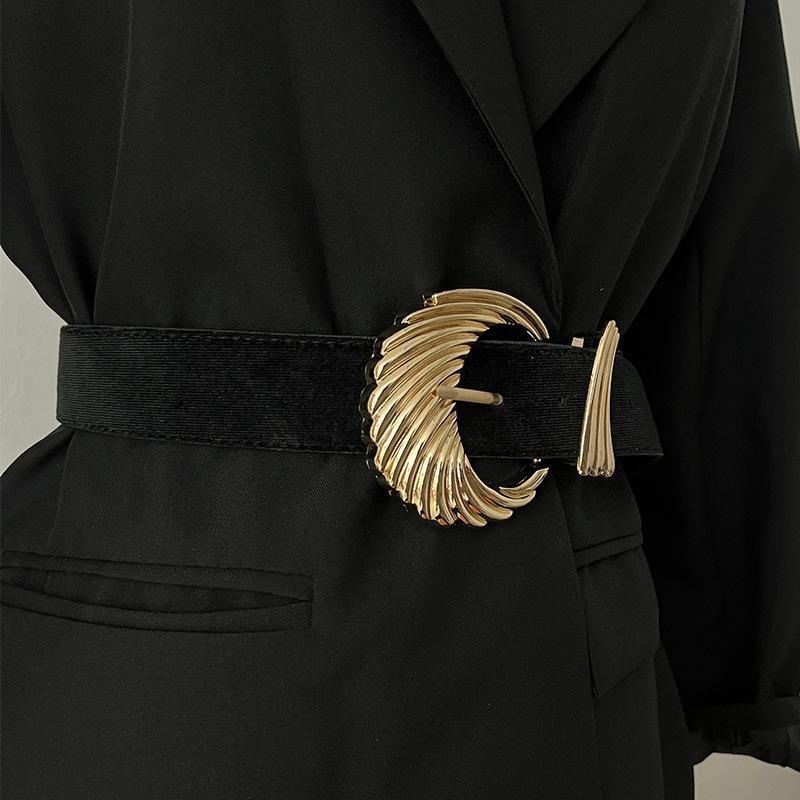 Четыре сезона в наличии новый ремень женский кожаный модный универсальный джинсовый ремень украшение с юбкой, костюмом, свитером талии крышка