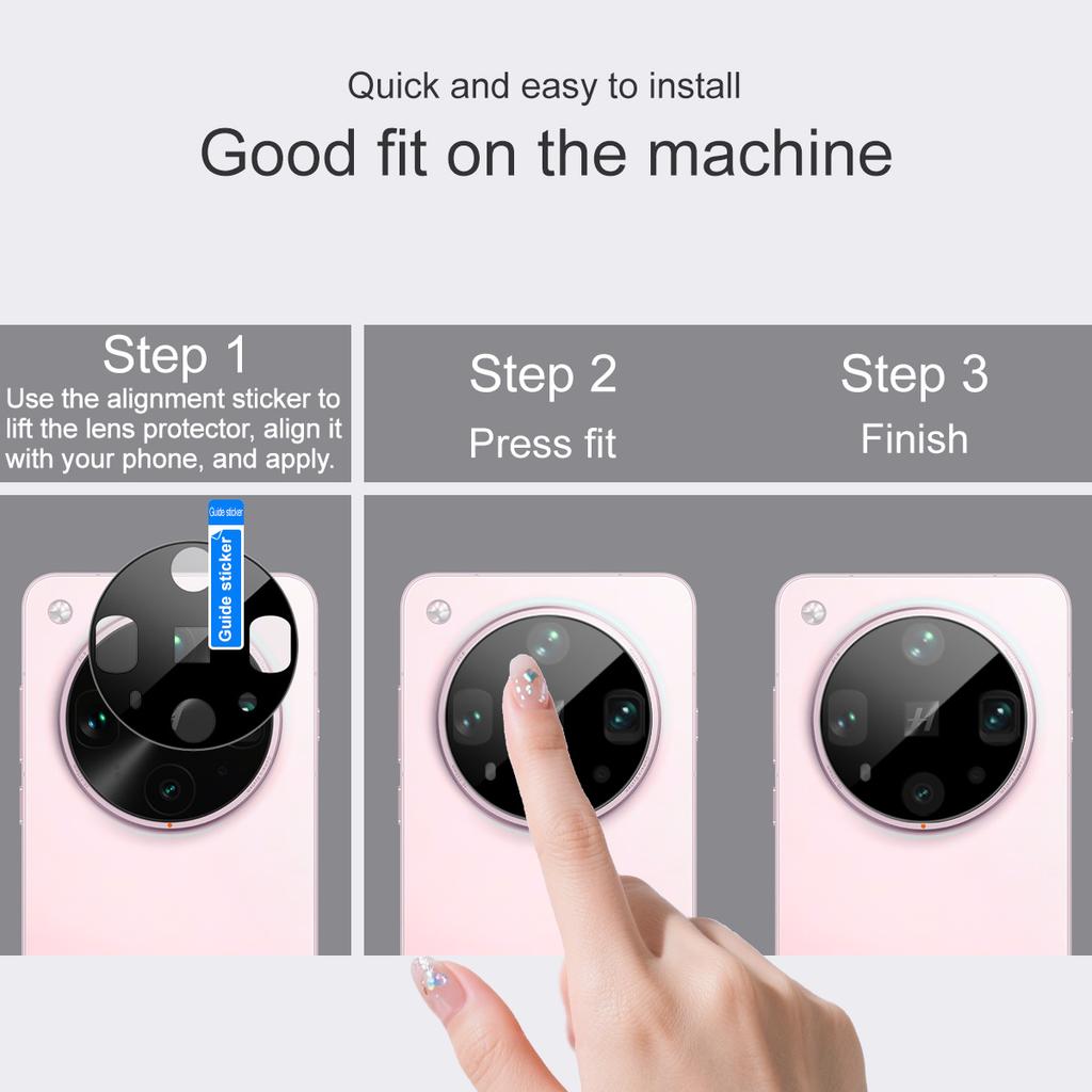 For OPPO Find X8 Ultra 5G Glass IMAK High Definition Integrated Glass Lens Film