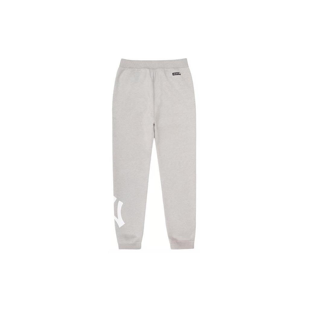 New MLB Knitted Sweatpants Unisex Gray 31TP03111-50M