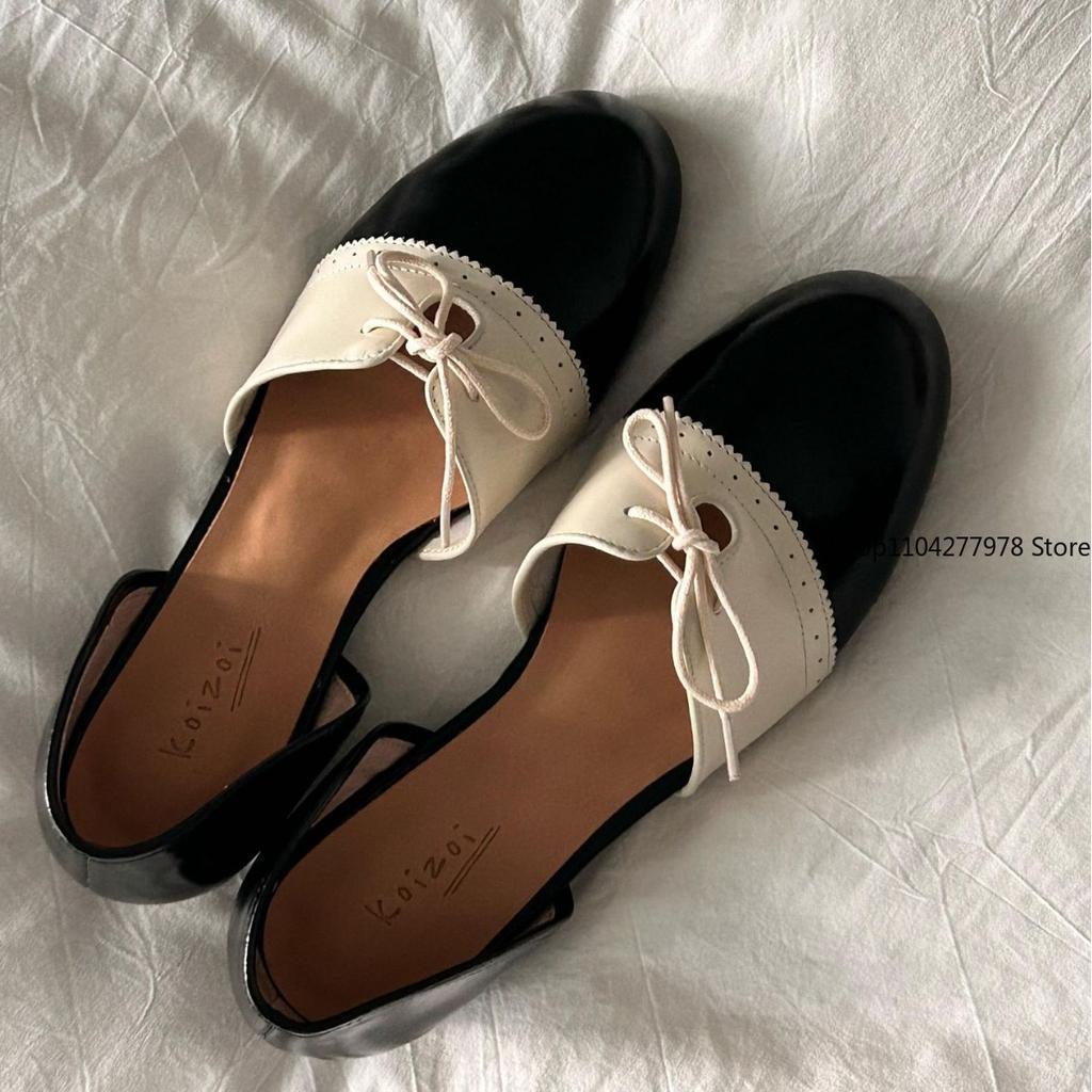 Модные туфли из искусственной кожи в ретро британском стиле, маленькие кожаные туфли броги на шнуровке, женские сандалии на круглом каблуке, одинарные туфли, женские туфли-лодочки