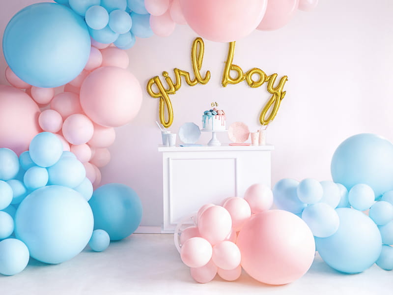 Partydeco Balon Okragly 60Cm Pastel Pale Pink