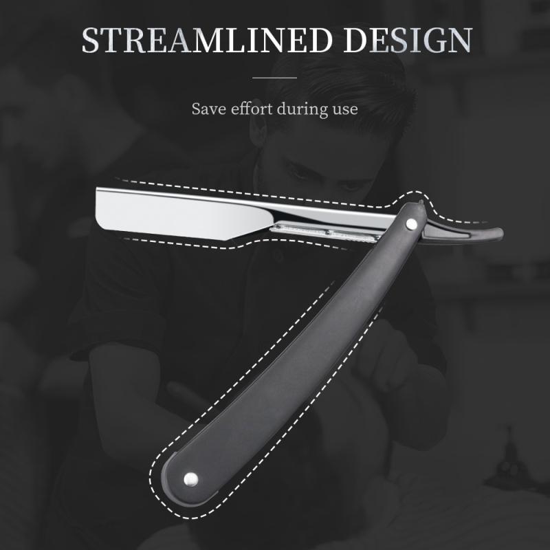 CESTOMEN Lightweight Plastic Handle Slick Out Type Man Shaving Razor Barber Hair Style Razor For Hair Cutting Removing