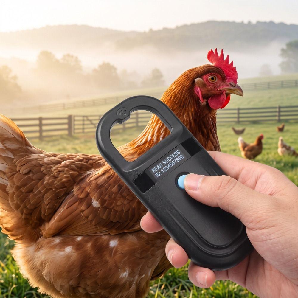 USB Charging Animal RFID Reader Can Be Stored Pet Microchip Scanner Pet ID Reader Pet Shop
