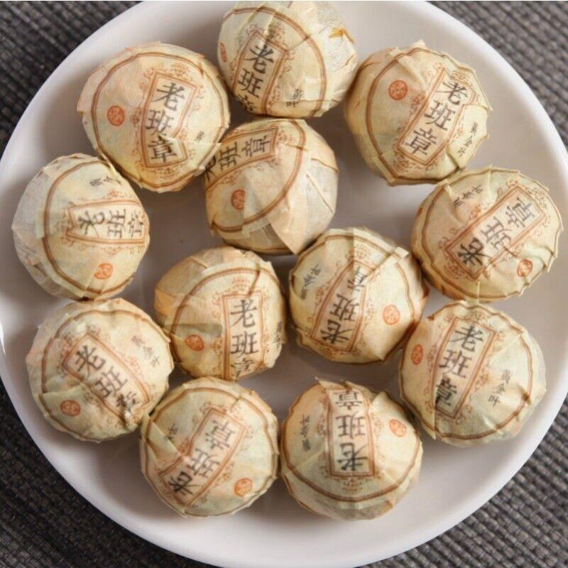 Юньнаньский чай Пуэр Сырой чай Old Banzhang Golden Leaf Dragon Balls Чай с большим деревом 500г