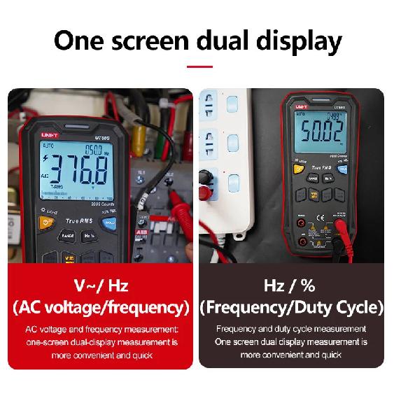 UNI-T UT60S Digital Smart Multimeter UT60BT Bluetooth Multimeter True RMS 1000V AC DC Voltage Tester Ammeter Frequency Meter