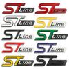 3D Металлическая наклейка-значок ST line на задний багажник автомобиля Логотип ST Line для Focus Mondeo Kuga Ranger Mustang F150 Everest Ecosport