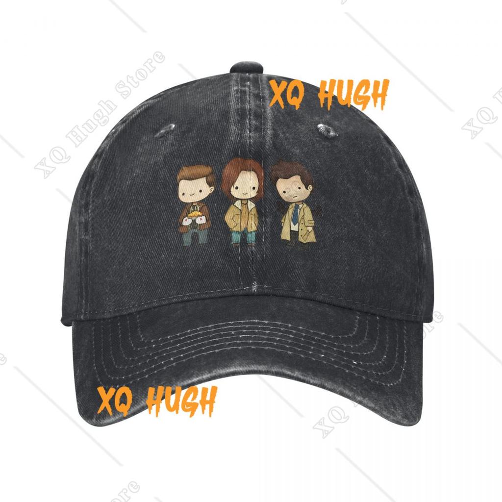 Винтажные бейсболки Dean Castiel Sam Supernatural, унисекс, с эффектом потертости, стирка, кепка от солнца, смешные, для ТВ, для тренировок на открытом воздухе, подарочные кепки