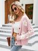 Autumn and Winter Ins Style Women's Knitted Cardigan Jacket Loose College Style Sweater Cardigan
