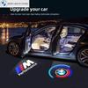 2 шт. Светодиодная подсветка приветствия двери автомобиля для BMW E70 F15 E92 E60 E61 E65 F01 F02 F10 F15 F30 F48 M5 G30 G38 X1 X2 X3 X4 X5 X6 M3