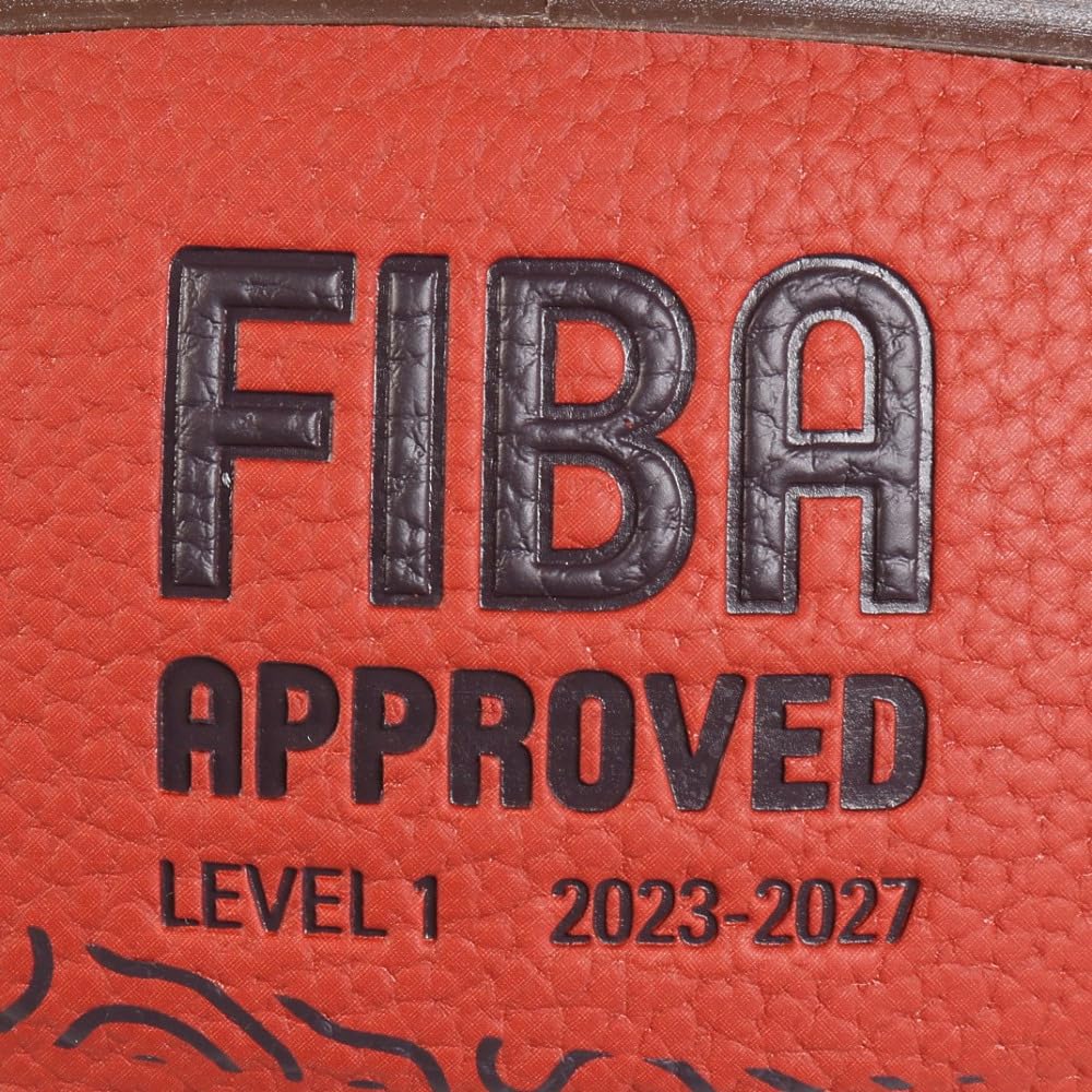 Molten Баскетбольный мяч Eurobasket 2025, Синтетическая кожа, Размер 5, B5G3800-E5Z