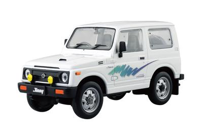 Аошима Бунка Кёзай (АОСИМА) Масштаб 1/32 Rakupla Сборная модель №. 18-SW Suzuki JA11 Jimny Superior White Пластиковая модель в предварительной окраске (Машина)