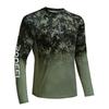 European and American cross-border outdoor fishing men's T-shirt camouflage long-sleeved fast-drying breathable fishing T-shirt casual sports long