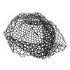 Replacement Fishing Net Deepened Soft Flexible Rubber Fishing Landing Mesh for Angler Black