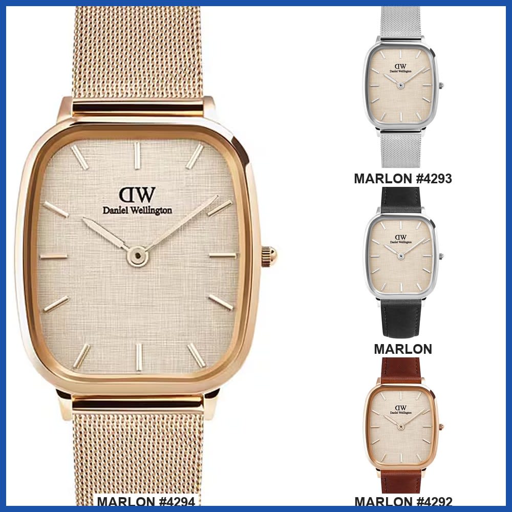 Daniel Wellington MARLON Series Unisex Wrist Watch DW00100813 DW00100816 DW00100817 DW00100814 Gift Casual Business Sports Student
