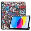 Чехол для iPad 10 9 2022 10-го поколения A2757 10,9-дюймовый магнитный чехол-книжка Smart Folio с откидной подставкой для iPad 10 2022 Чехол
