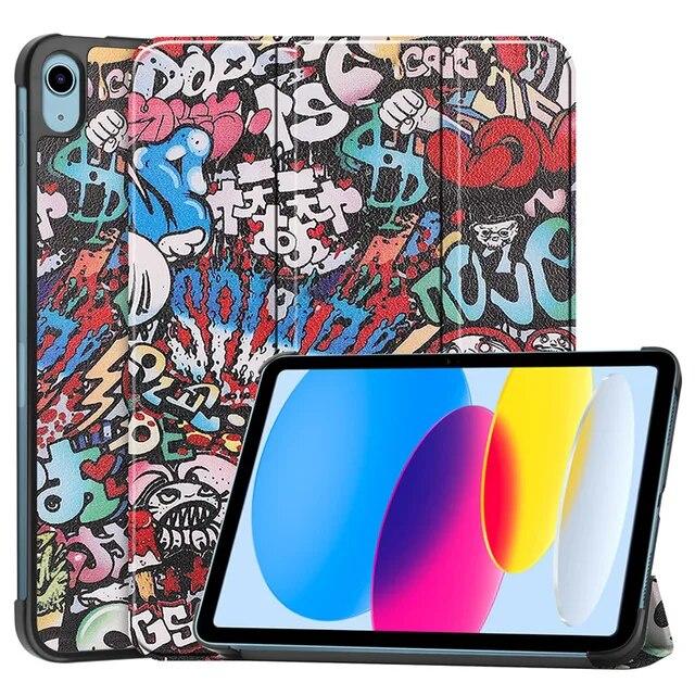 Чехол для iPad 10 9 2022 10-го поколения A2757 10,9-дюймовый магнитный чехол-книжка Smart Folio с откидной подставкой для iPad 10 2022 Чехол