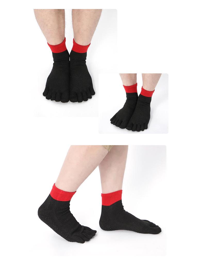 Level 5 Cut-Resistant Breathable Five-Finger Outdoor Socks for Maximum Foot Protection