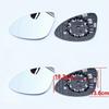 Car Mirrors For Porsche Cayenne 2011- 2014 Car Accessories Rearview Reflective Lenses Glass Side Mirror Lens with Heating