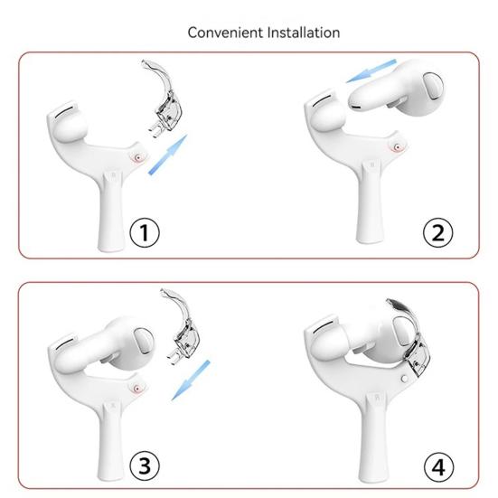 1 пара улучшенной ручки для настольного тенниса, эргономичный дизайн, адаптер для настольного тенниса, VR-игры для Quest 3
