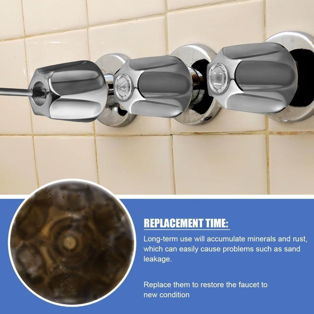 Прочная замена ручки душа Горячая Холодная Ручки для смесителя для ванной Ручка смесителя Ванна Душ