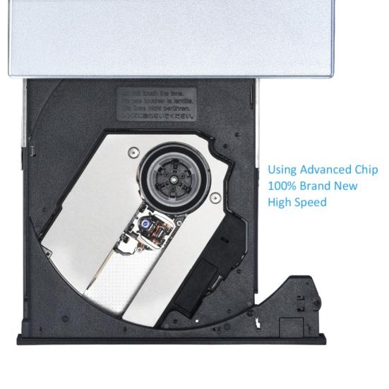USB внешний CD-RW записывающий DVD/CD-ридер оптический привод для портативного компьютера