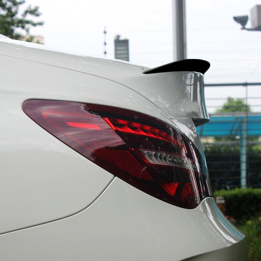 Заднее спойлер-крыло на багажник для Mercedes Benz CLA-Class C117 CLA180 CLA200 2013-2019 Глянцево-черное заднее спойлер-крыло на крышу